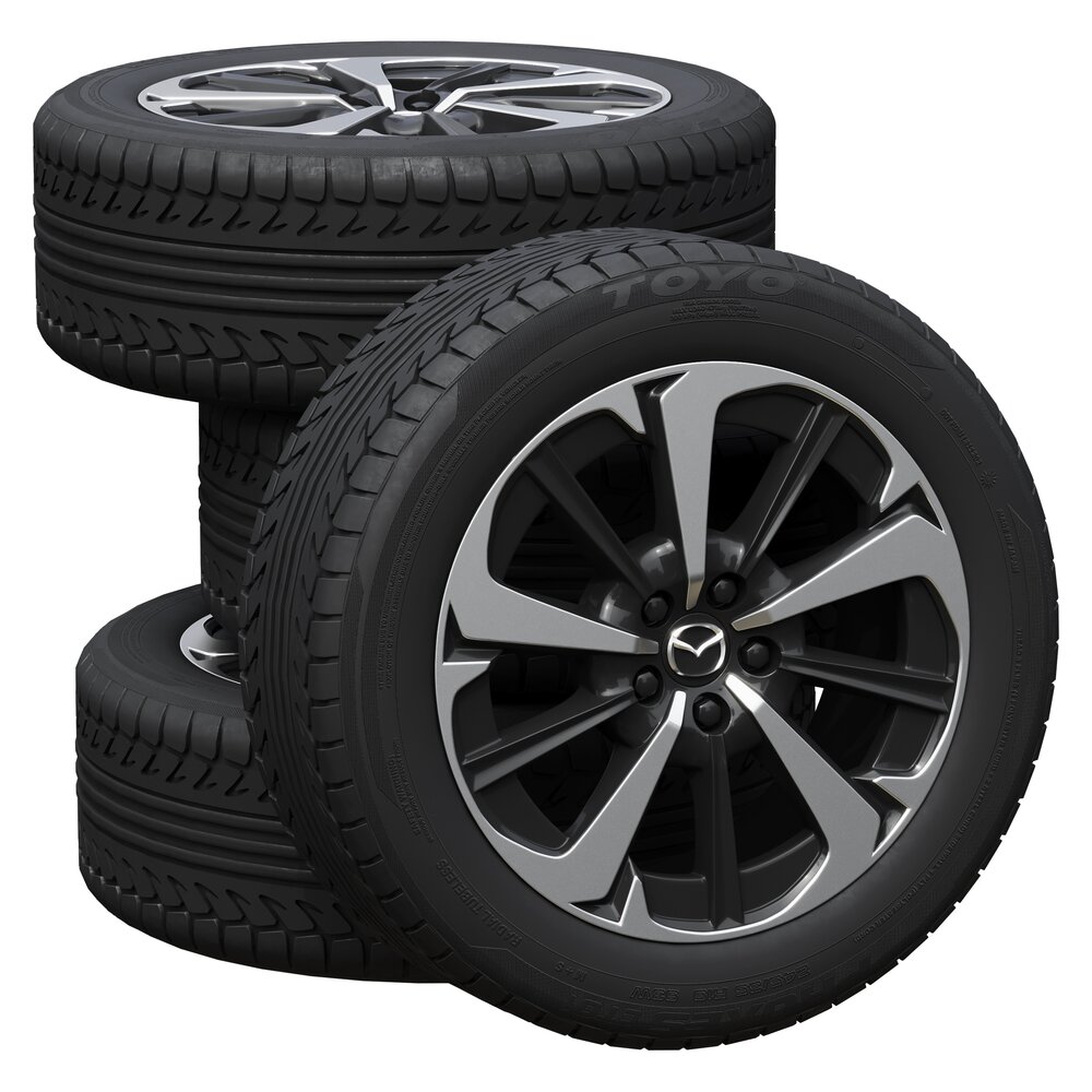 Mazda Tires 3D-Modell
