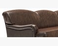 Restoration Hardware Barclay Leather Sofa Modelo 3D