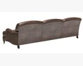 Restoration Hardware Barclay Leather Sofa 3D модель