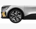 Renault Megane E-Tech 3D модель front view