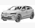 Renault Megane E-Tech 3D 모델 