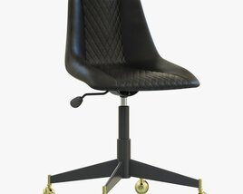 Restoration Hardware Bucket Seat Desk Chair 3Dモデル