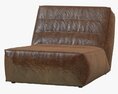 Restoration Hardware Chelsea Leather Chair Modelo 3D