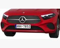 Mercedes-Benz A-Class 2023 3D модель clay render