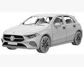 Mercedes-Benz A-Class 2023 3D модель seats