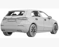 Mercedes-Benz A-Class 2023 3D-Modell
