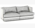 Restoration Hardware Easton Leather Sofa 3D-Modell