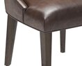 Restoration Hardware Ella Leather Side Chair Modèle 3d