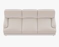 Restoration Hardware English Roll Arm Upholstered Sofa 3D模型