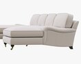 Restoration Hardware English Roll Arm Upholstered U-Chaise Sectional Modelo 3d