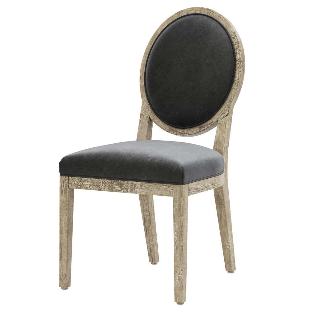 Restoration Hardware French Contemporary Round Chair 3Dモデル