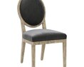 Restoration Hardware French Contemporary Round Chair Modelo 3D