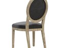 Restoration Hardware French Contemporary Round Chair Modelo 3d