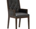 Restoration Hardware French Tufted Square Closed Armchair 3D модель