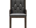Restoration Hardware French Tufted Square Closed Armchair Modèle 3d
