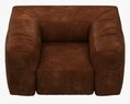 Restoration Hardware Fulham Leather Chair 3D-Modell