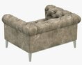 Restoration Hardware Italia Chesterfield Leather Chair Modèle 3d