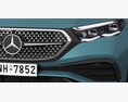 Mercedes-Benz E-Class AMG-line 3D模型 侧视图