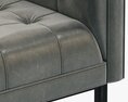 Restoration Hardware Madison Leather Chair Modèle 3d