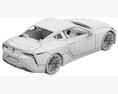 Lexus LC 500 2023 3D-Modell