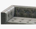 Restoration Hardware Madison Leather Sofa 3D模型