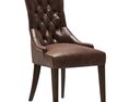 Restoration Hardware Martine Tufted Leather Armchair 3D-Modell