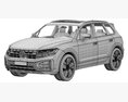 Volkswagen Touareg 2024 3D-Modell