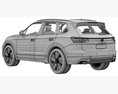 Volkswagen Touareg 2024 3D 모델 