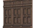 Wood Wall Panel 3D-Modell
