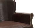 Restoration Hardware Professors Leather Armchair With Nailheads Modelo 3d