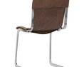 Restoration Hardware Rizzo Leather Side Chair 3d model