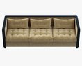 Restoration Hardware Shelter Arm Upholstered Sofa Modèle 3d
