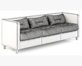 Restoration Hardware Shelter Arm Upholstered Sofa 3D模型