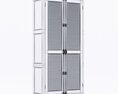 Restoration Hardware Shutter Double-Door Cabinet 3d model