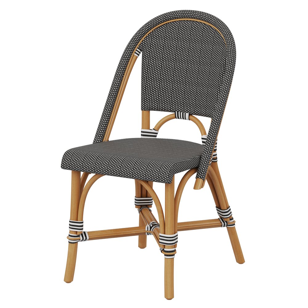 Restoration Hardware St Germain Resin Side Chair Modèle 3D