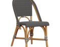 Restoration Hardware St Germain Resin Side Chair 3D-Modell