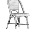 Restoration Hardware St Germain Resin Side Chair 3d model