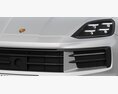 Porsche Cayenne E-Hybrid Coupe 2024 Modello 3D vista laterale