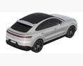 Porsche Cayenne E-Hybrid Coupe 2024 Modèle 3d vue du dessus