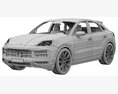 Porsche Cayenne E-Hybrid Coupe 2024 3D 모델 