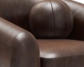 Restoration Hardware Sylvain Leather Chair 3D-Modell