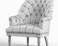 Restoration Hardware Vallette Chair Modelo 3d