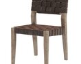 Restoration Hardware Vero Leather Side Chair 3D модель