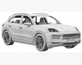 Porsche Cayenne 2024 3D 모델 