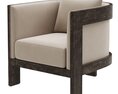 Restoration Hardware Whitby Leather Chair 3D 모델 