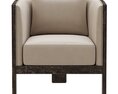 Restoration Hardware Whitby Leather Chair 3d model