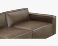 RH Modern Como Modular Sofa 3D模型