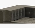 RH Modern Metropolitan Sofa 3D模型