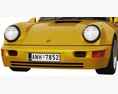 Porsche 911 Carrera RS 964 3Dモデル clay render