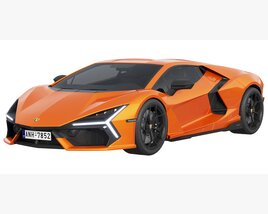 Lamborghini Revuelto 3D模型